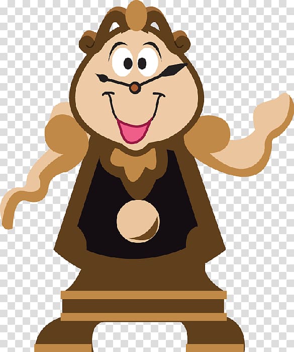 Cogsworth Beast Belle Lumière The Walt Disney Company, Birthday Candle Crafts transparent background PNG clipart