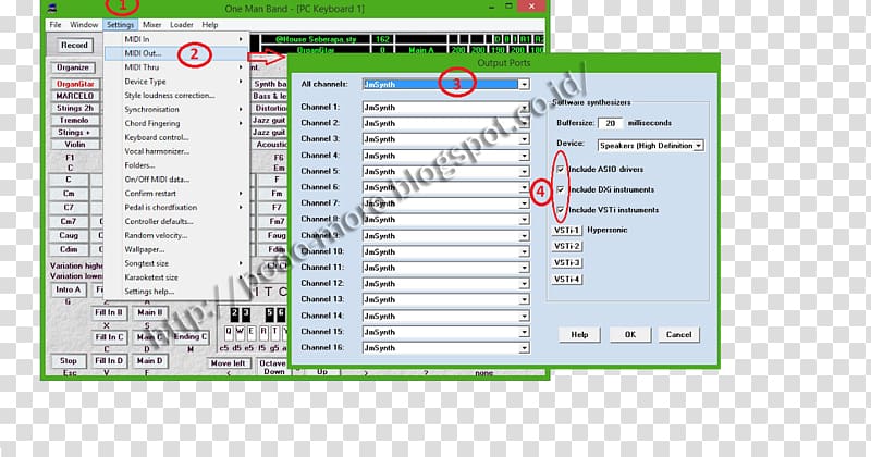 SoundFont Computer Software MIDI Device driver Virtual keyboard, minal aidin transparent background PNG clipart