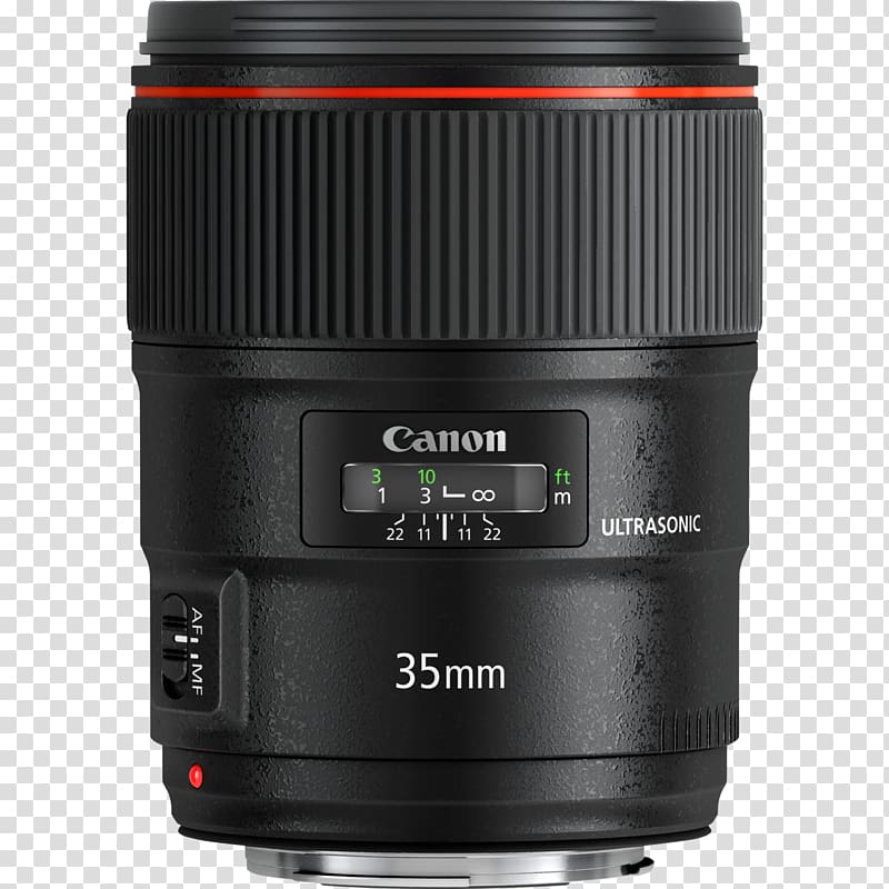 Canon EF 35mm lens Canon EF lens mount Canon EF 16–35mm lens Canon EOS Sigma 30mm f/1.4 EX DC HSM lens, camera lens transparent background PNG clipart