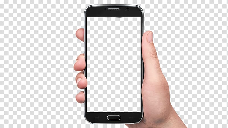 person holding black smartphone illustration, YouTube Computer Icons Video Shotcut, mobile transparent background PNG clipart