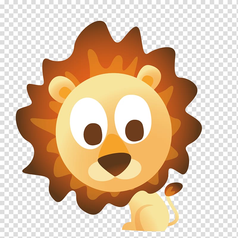 Cuteness , Cartoon lion transparent background PNG clipart