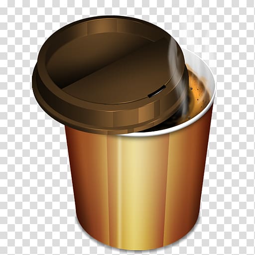 cup of coffee , lid cylinder, Coffee 2 hot transparent background PNG clipart