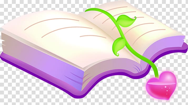 Book Pink Purple, Open the book transparent background PNG clipart