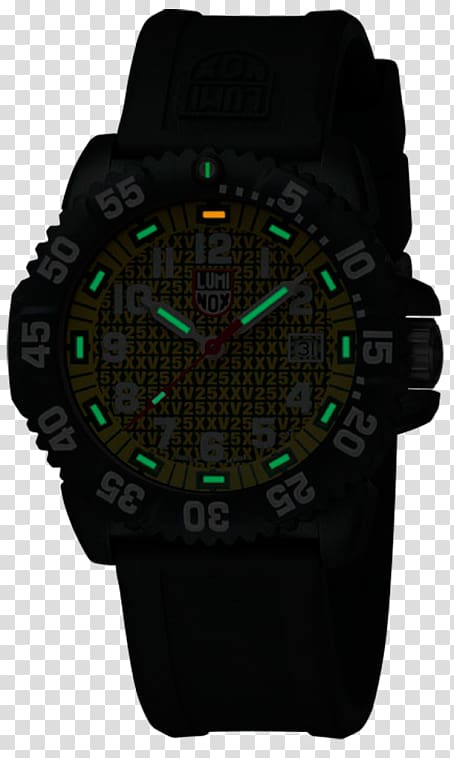 Watch Luminox Navy Seal Colormark 3050 Series United States Navy SEALs, the ocean series transparent background PNG clipart