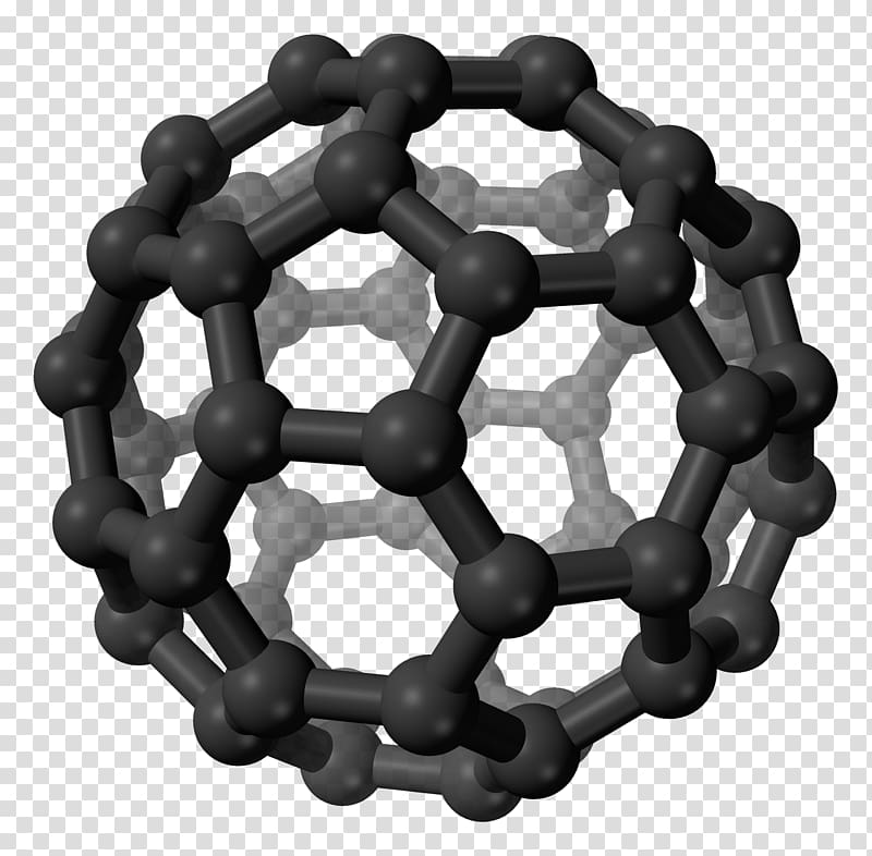 Buckminsterfullerene C70 fullerene Molecule Carbon, crystal ball transparent background PNG clipart