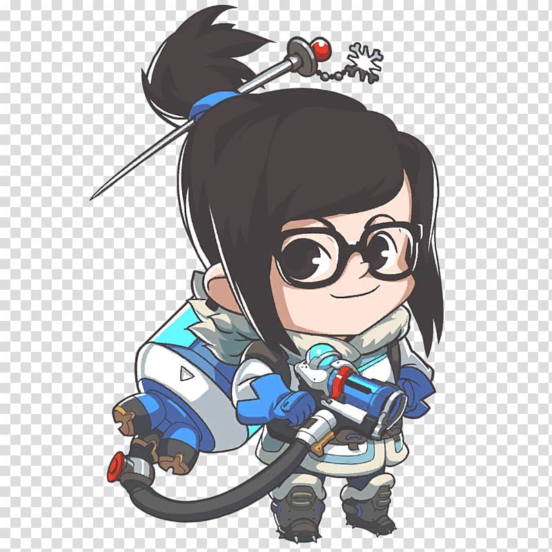 Overwatch Mei D.Va Video game Tracer, others transparent background PNG clipart