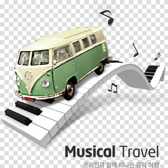 hand-painted minibus transparent background PNG clipart