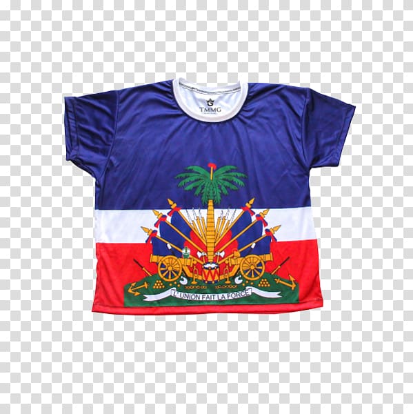 T-shirt Coat of arms of Haiti Flag of Haiti, T-shirt transparent background PNG clipart