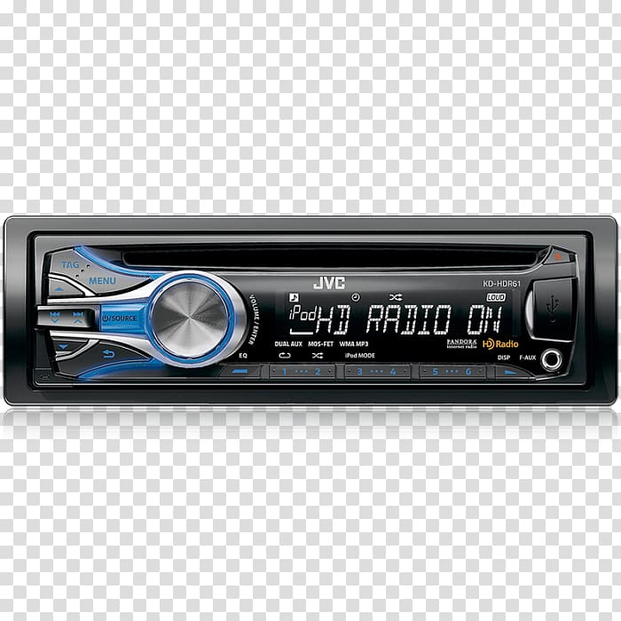Vehicle audio JVC Wiring diagram Radio receiver Compact disc, USB transparent background PNG clipart