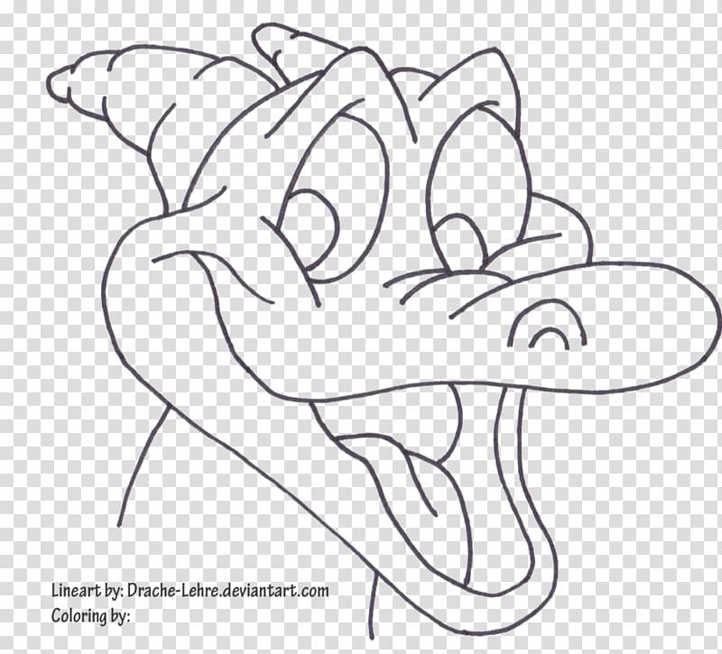 Coloring book Drawing Black and white Illustration, imaginary disney figment the dragon transparent background PNG clipart