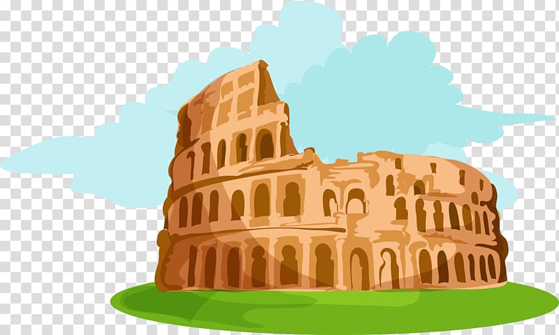 Colosseum Ancient Rome Ancient Roman architecture, Roman Colosseum transparent background PNG clipart