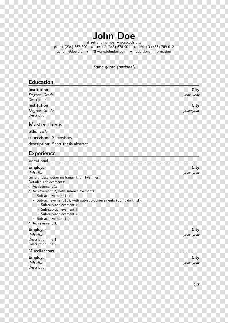 Résumé Template Form Legal release Curriculum vitae, CV TEMPLATE transparent background PNG clipart