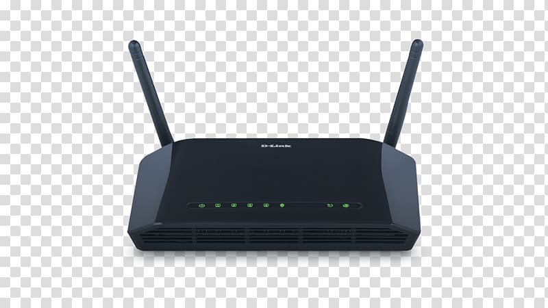 Wireless router Modem D-Link Computer network, Computer transparent background PNG clipart