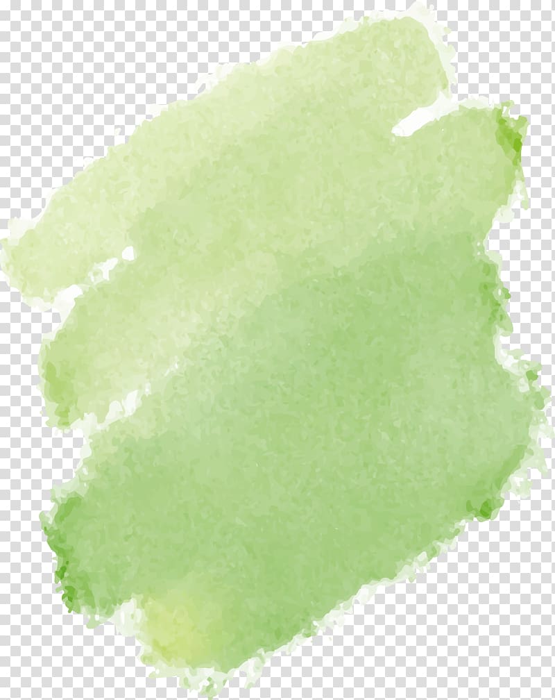 Green Watercolor painting Paintbrush, Green watercolor graffiti, close-up of green part transparent background PNG clipart