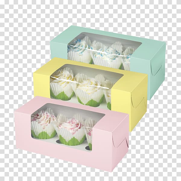Cupcake Muffin Bakery Box Packaging and labeling, moon cake packing box transparent background PNG clipart