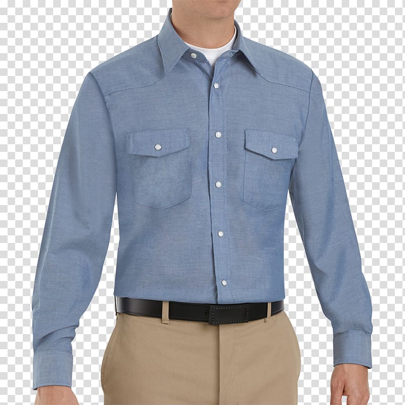 Sleeve Dress shirt Button Pocket, western style transparent background PNG clipart
