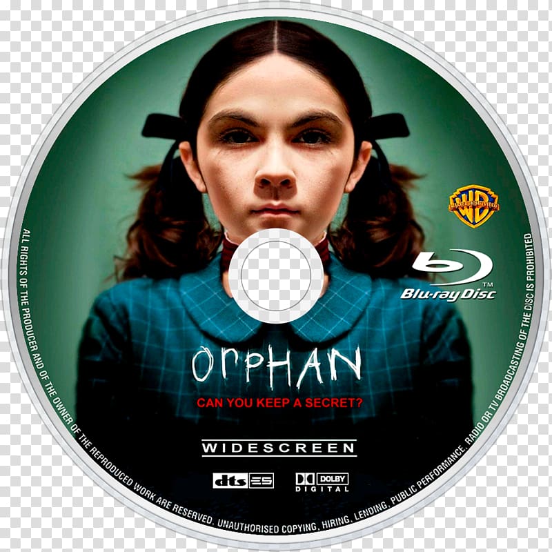 Orphan Isabelle Fuhrman Film poster Thriller, horror transparent background PNG clipart