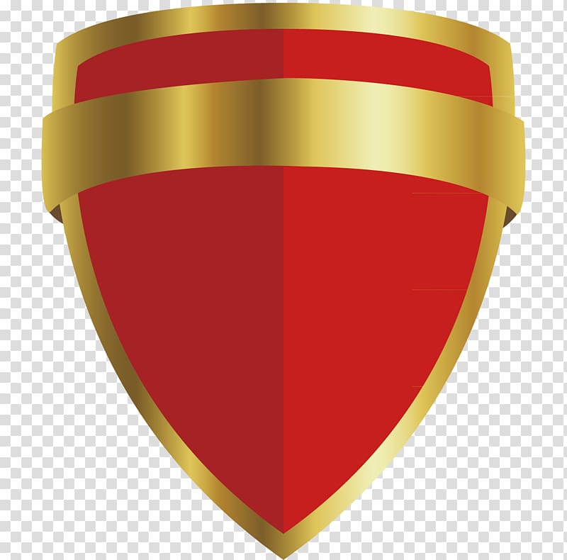 red and gold shield illustration, Shield Icon, Shield transparent background PNG clipart