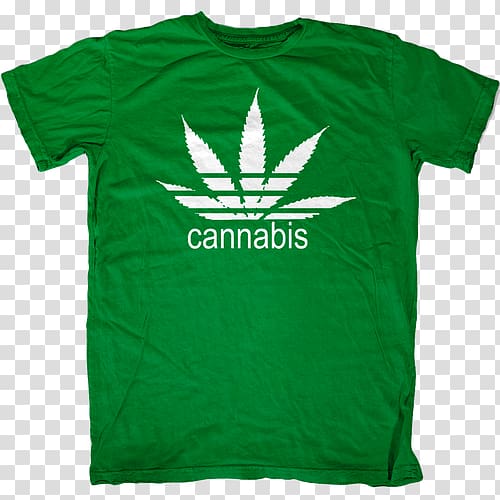 Printed T-shirt Hoodie Cannabis, tee shirt cannabis transparent background PNG clipart