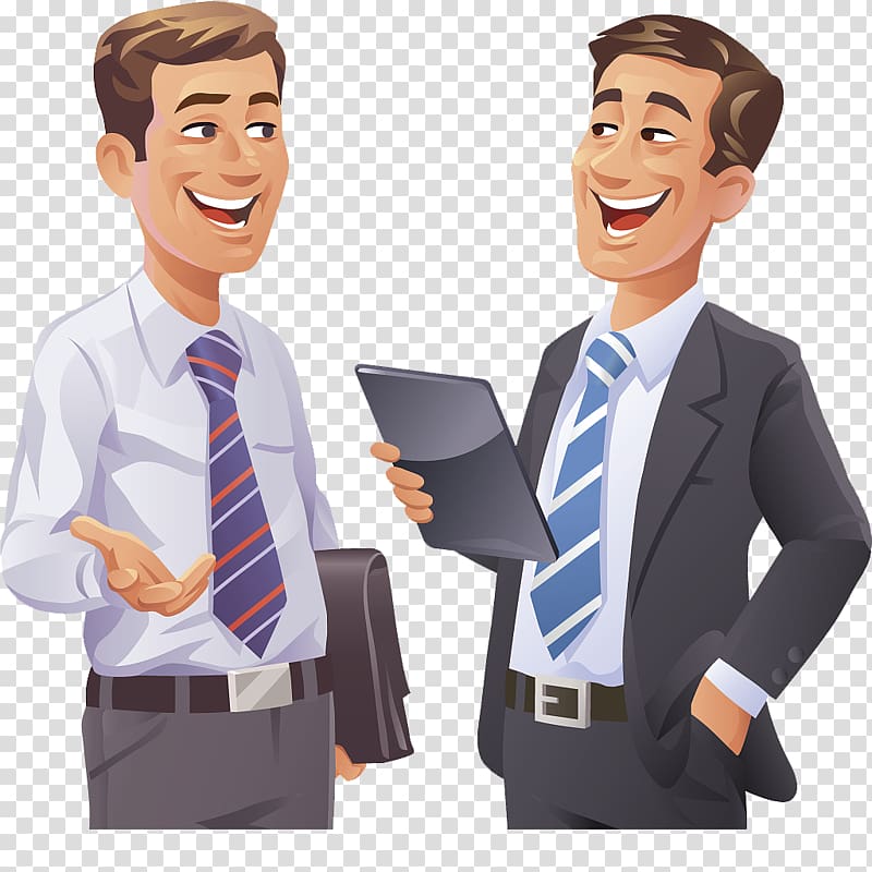 two men talking to each other illustration, Collaboration Cooperation, business collaboration lol transparent background PNG clipart