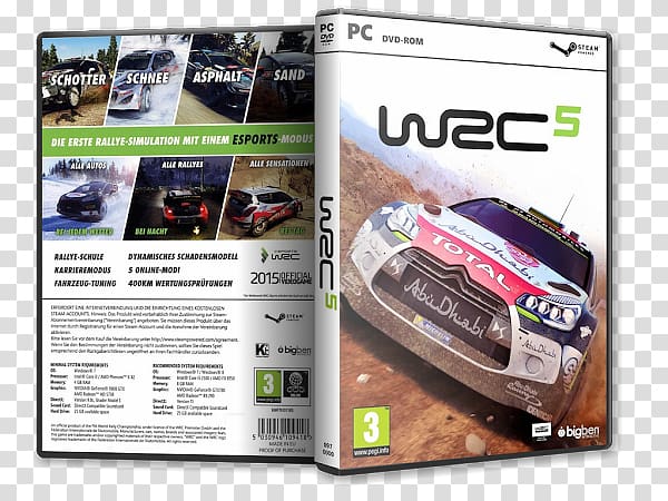 WRC 5 WRC 3: FIA World Rally Championship Xbox 360 PlayStation 2, Street Fighter II: Champion Edition transparent background PNG clipart