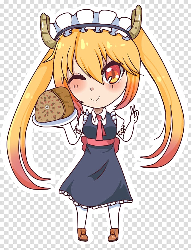 Miss Kobayashi\'s Dragon Maid Cosplay Fan art, cosplay transparent background PNG clipart