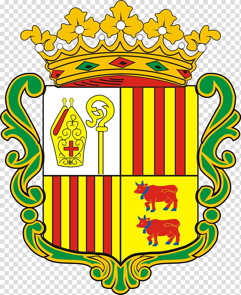 Coat of arms of Andorra County of Foix, usa gerb transparent background PNG clipart