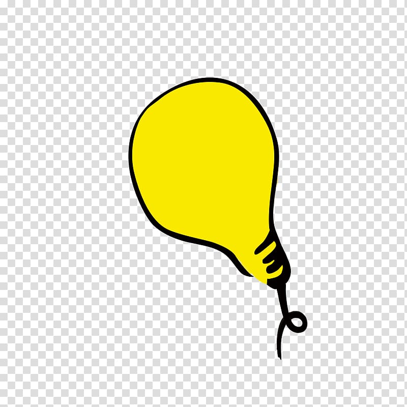 Light Cartoon Drawing , light bulb transparent background PNG clipart