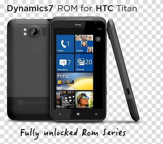 HTC Titan II HTC One X Windows Phone Telephone, smartphone transparent background PNG clipart