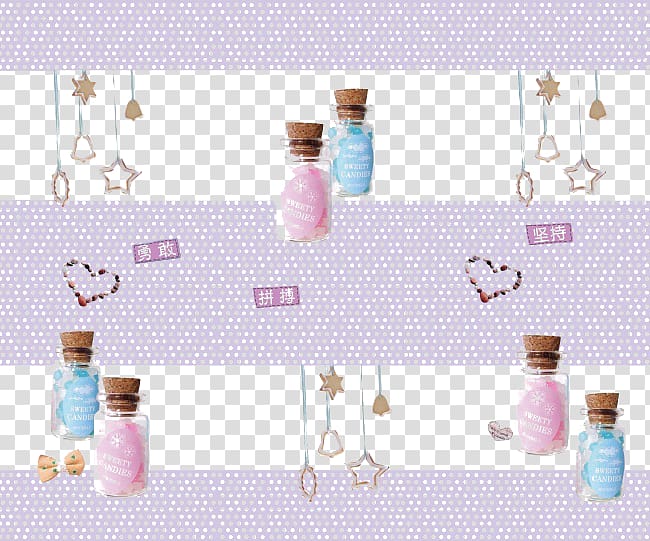 Bottle, Dream Child Star Wishing bottle transparent background PNG clipart