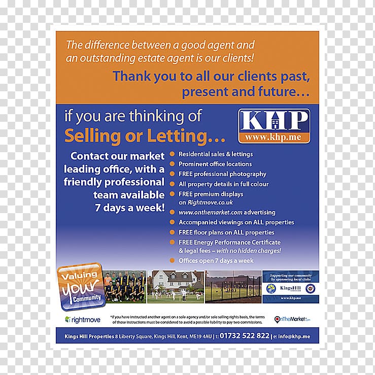 Estate agent Flyer Display advertising Letting agent, others transparent background PNG clipart