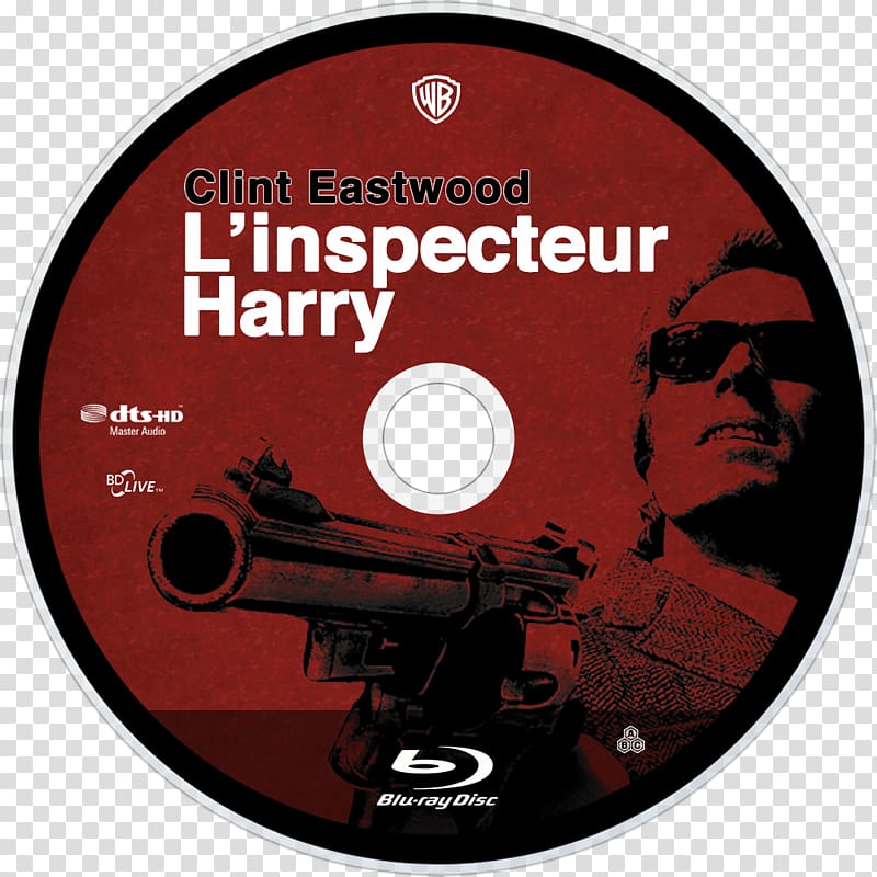 Blu-ray disc DVD BD-R M-DISC Compact disc, Dirty Harry transparent background PNG clipart