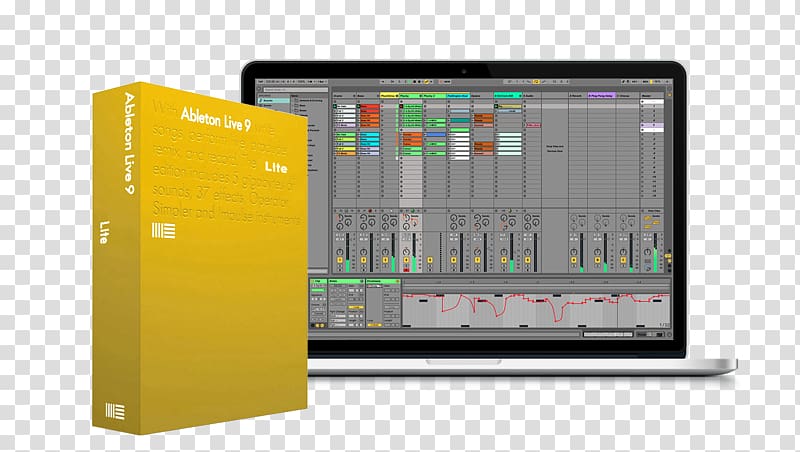 Ableton Live Computer Software Sound Recording and Reproduction Digital audio workstation, others transparent background PNG clipart