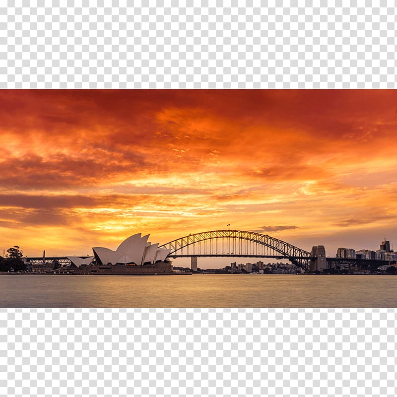 Mrs Macquarie's Chair Sydney Opera House Sydney Harbour Bridge Sunrise Sunset, sunrise transparent background PNG clipart