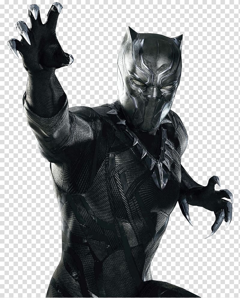 Black Panther, Black Panther Marvel Cinematic Universe Superhero movie , black panther transparent background PNG clipart