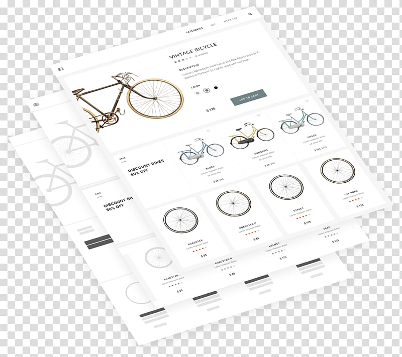 Website wireframe Justinmind Prototype Axure RP Software prototyping, mobile ui transparent background PNG clipart