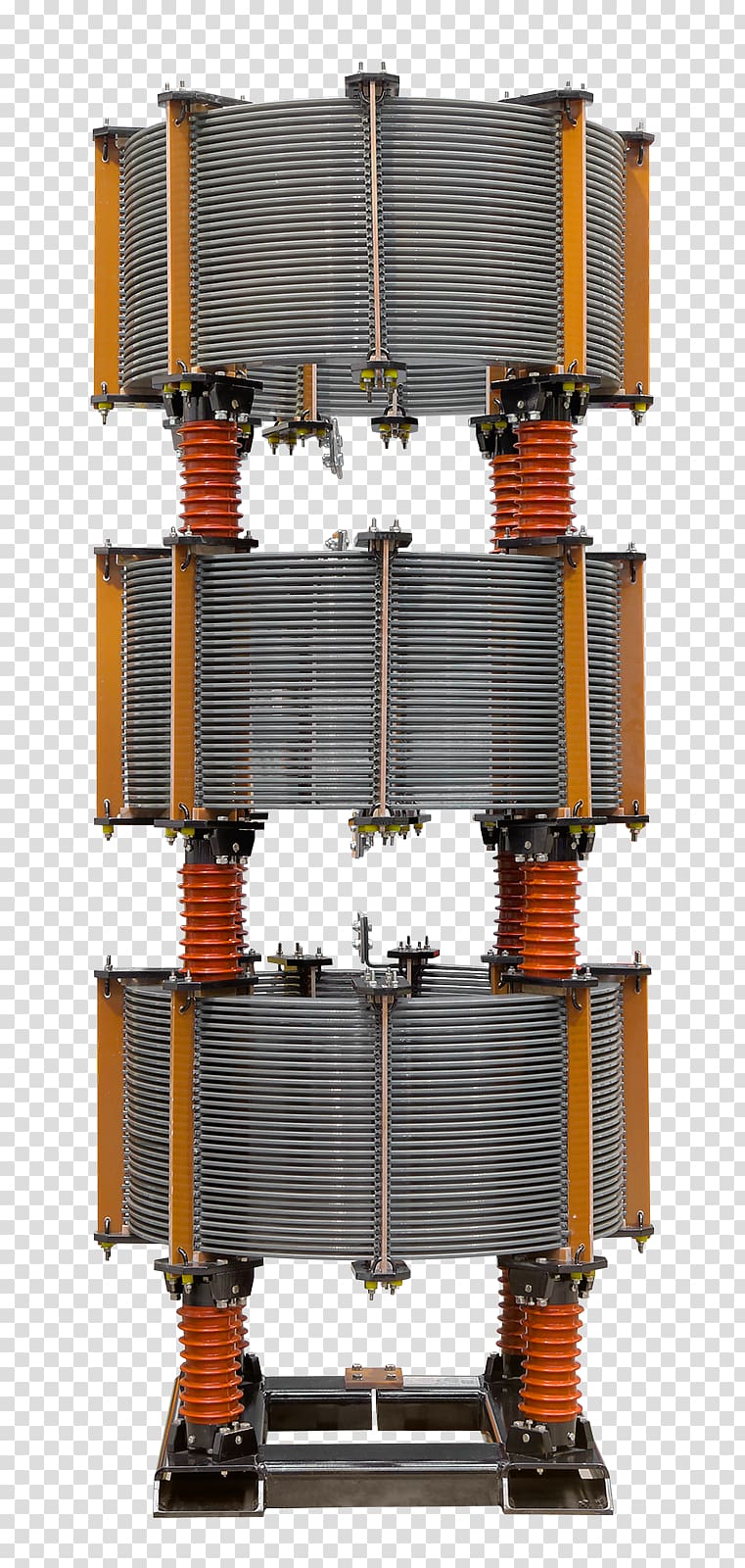 Transformer Current limiting reactor Choke Dławik przeciwzwarciowy Capacitor, arc reactor transparent background PNG clipart