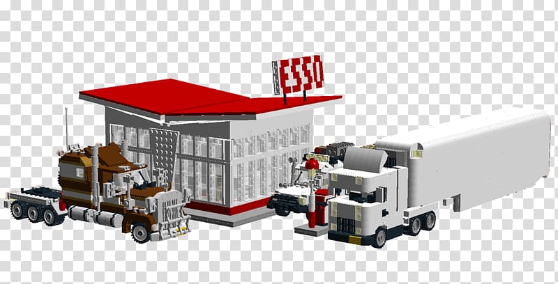 Esso Filling station Architect LEGO, others transparent background PNG clipart