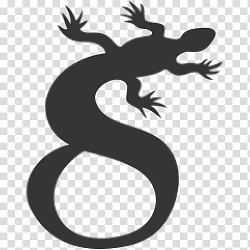 Lizard Silhouette , Iguana transparent background PNG clipart