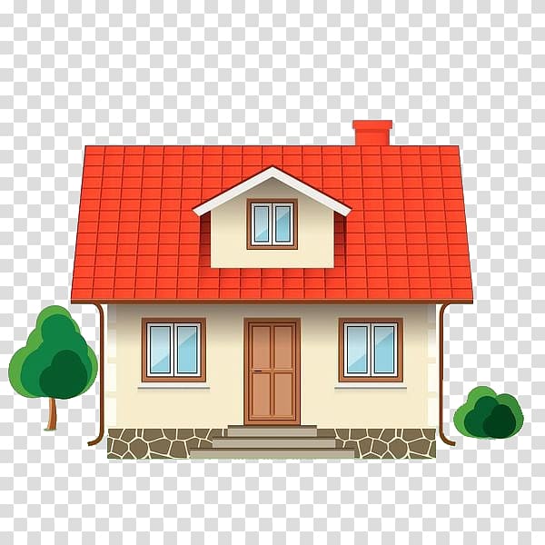 a small house transparent background PNG clipart