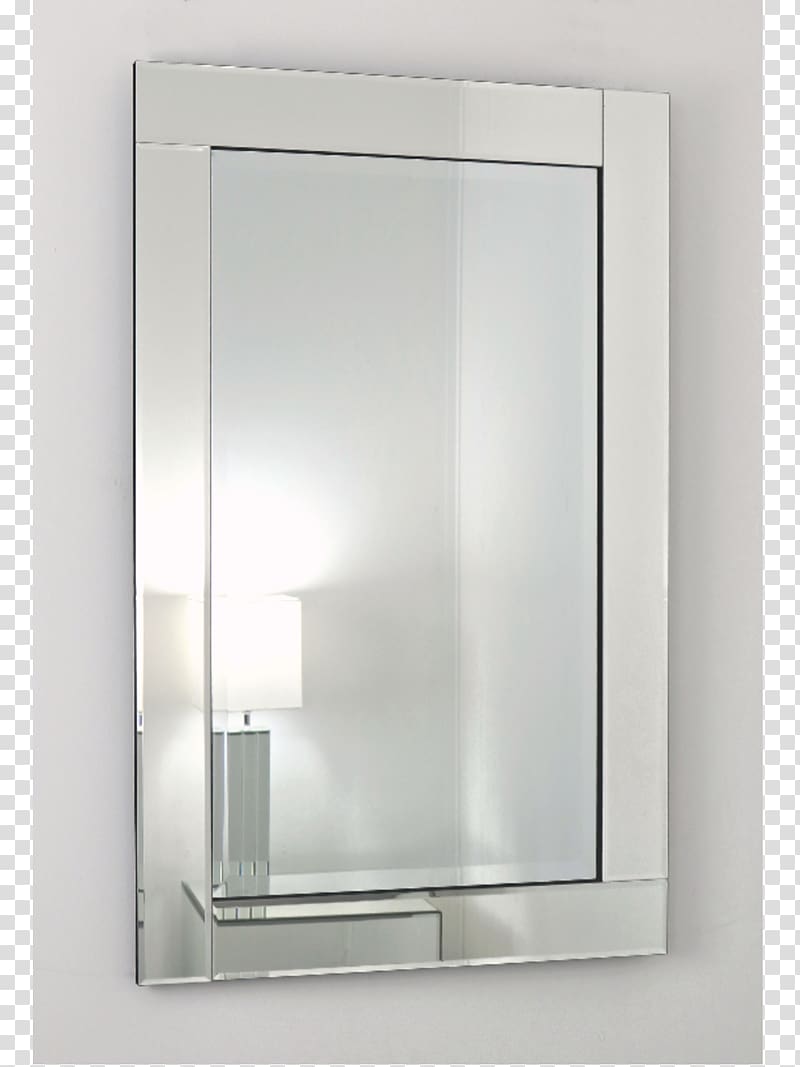 Mirror Rectangle Glass Bathroom cabinet, rectangular strip transparent background PNG clipart