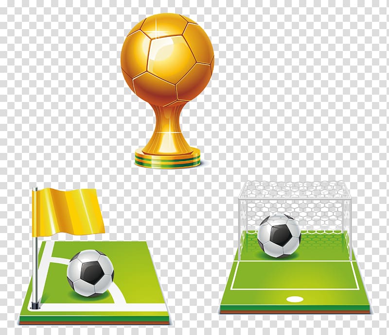 Football Euclidean Icon, Football elements transparent background PNG clipart