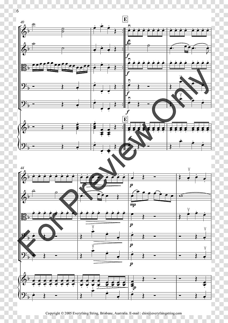 Sheet Music J.W. Pepper & Son Choir String quintet, beautifully chin transparent background PNG clipart