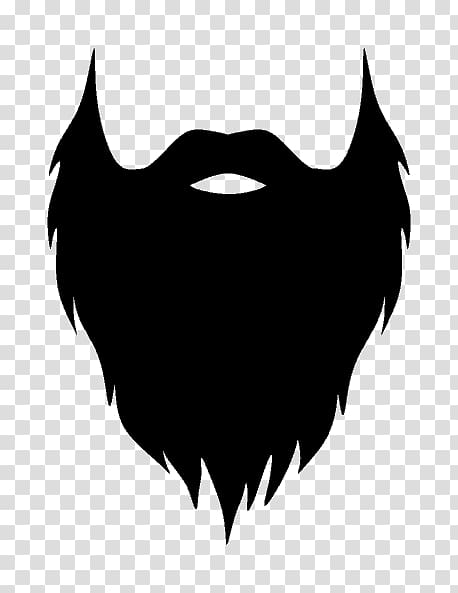 white beard clip art