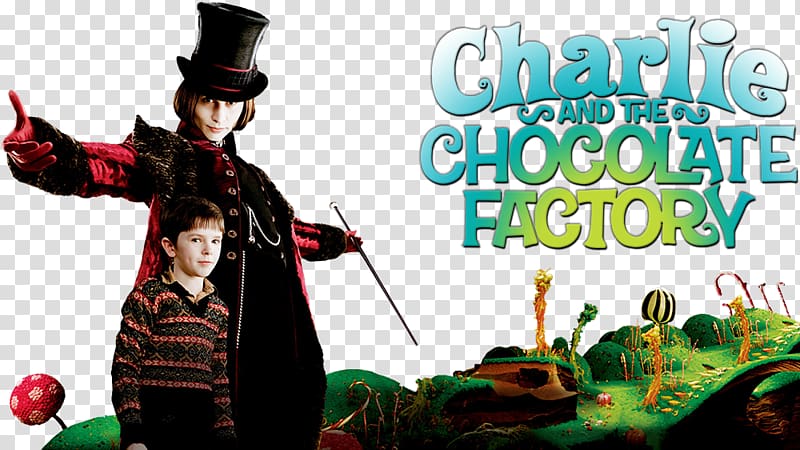 Willy Wonka Charlie and the Chocolate Factory Charlie Bucket Film Fan art, charlie and the chocolate factory title transparent background PNG clipart