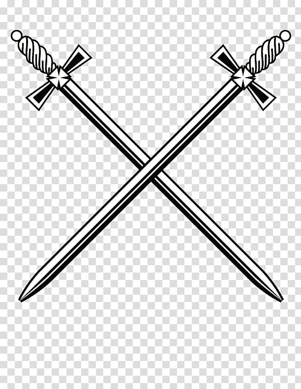 Crossed Swords transparent background PNG cliparts free download