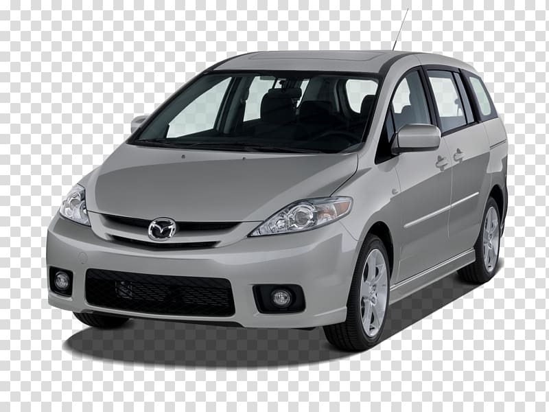 Mazda Premacy 2007 Mazda5 Compact car Minivan, car transparent background PNG clipart