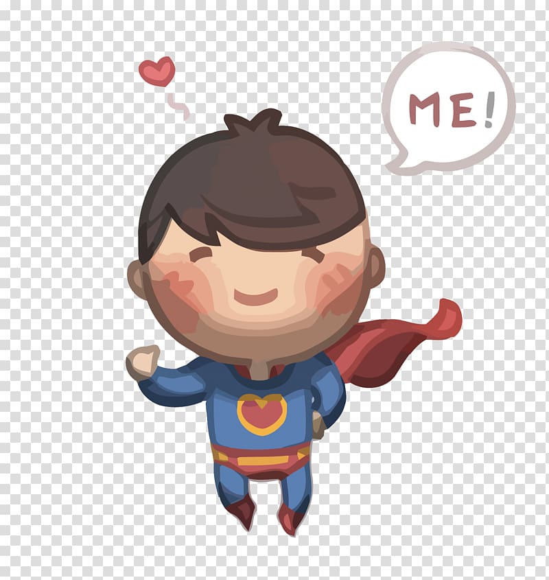 Clark Kent HJ-Story Love , I\'m superman transparent background PNG clipart
