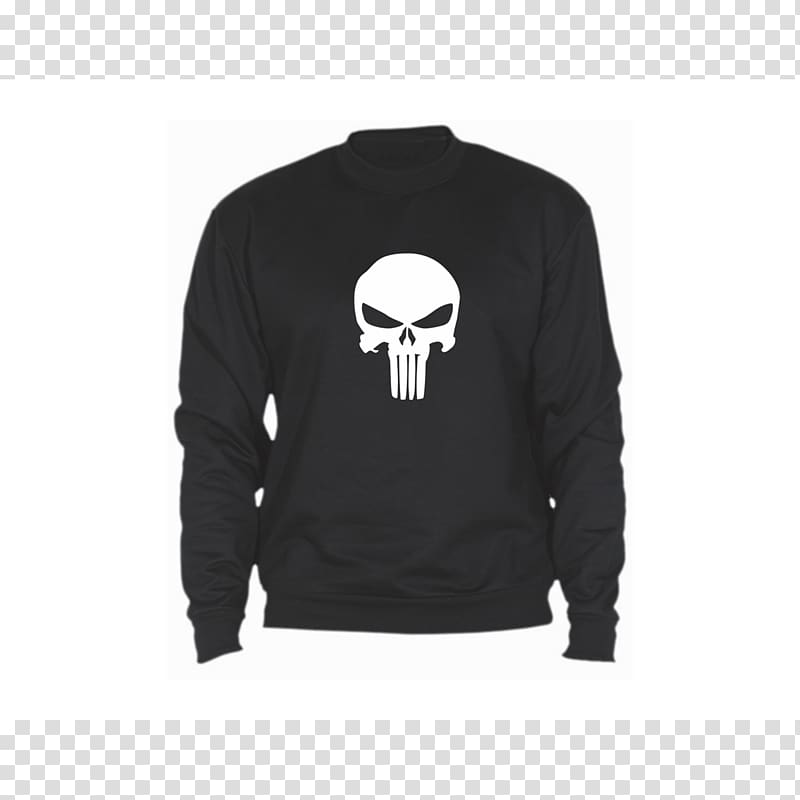 Punisher T-shirt Clothing Bluza Hoodie, Angry Skull transparent ...