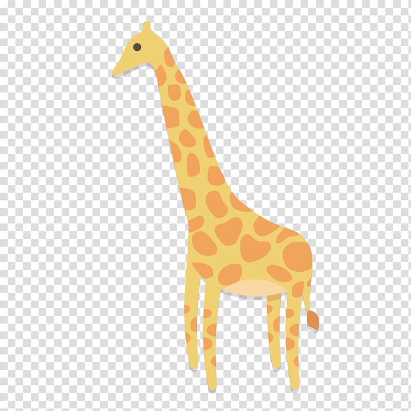 Giraffe Illustration, Cute giraffe illustration transparent background PNG clipart
